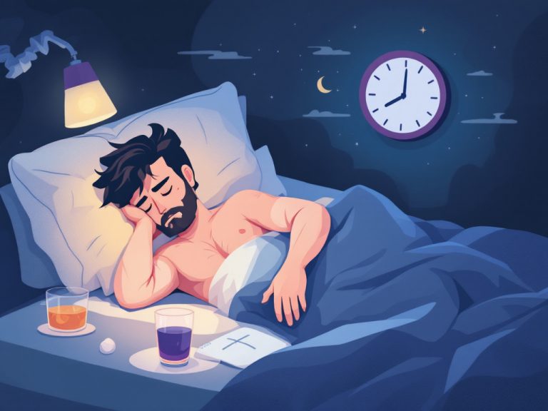 alcohol and sleep in men