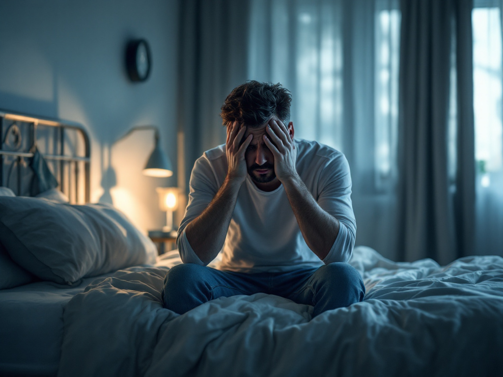 waking up tired after 8 hours sleep men