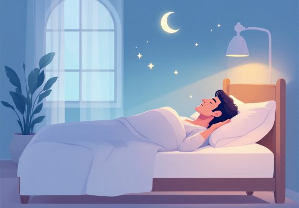 best sleep positions for men