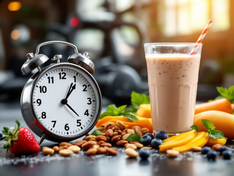 pre-workout nutrition timing