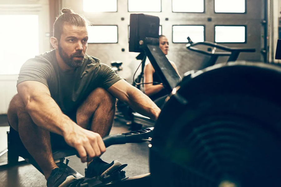 Men's Rowing Workout